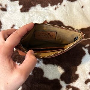 Brown wristlet